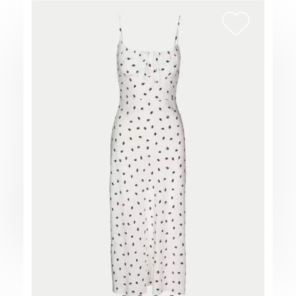 Realisation Par White Dress with Red Polka Dots - Picture 5 of 10